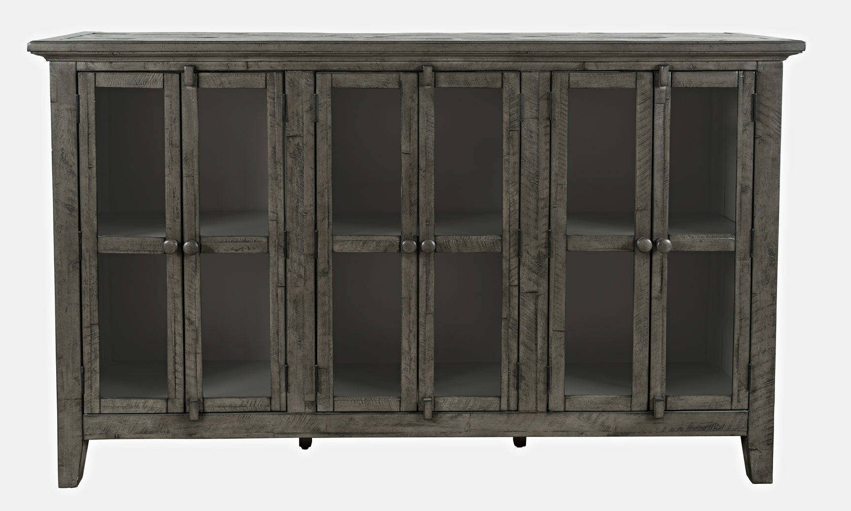 Rustic Shores Stone 6 Door High Cabinet - Ornate Home