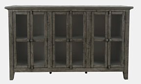 Rustic Shores Stone 6 Door High Cabinet - Ornate Home