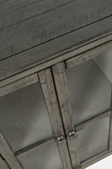 Rustic Shores Stone 6 Door High Cabinet - Ornate Home