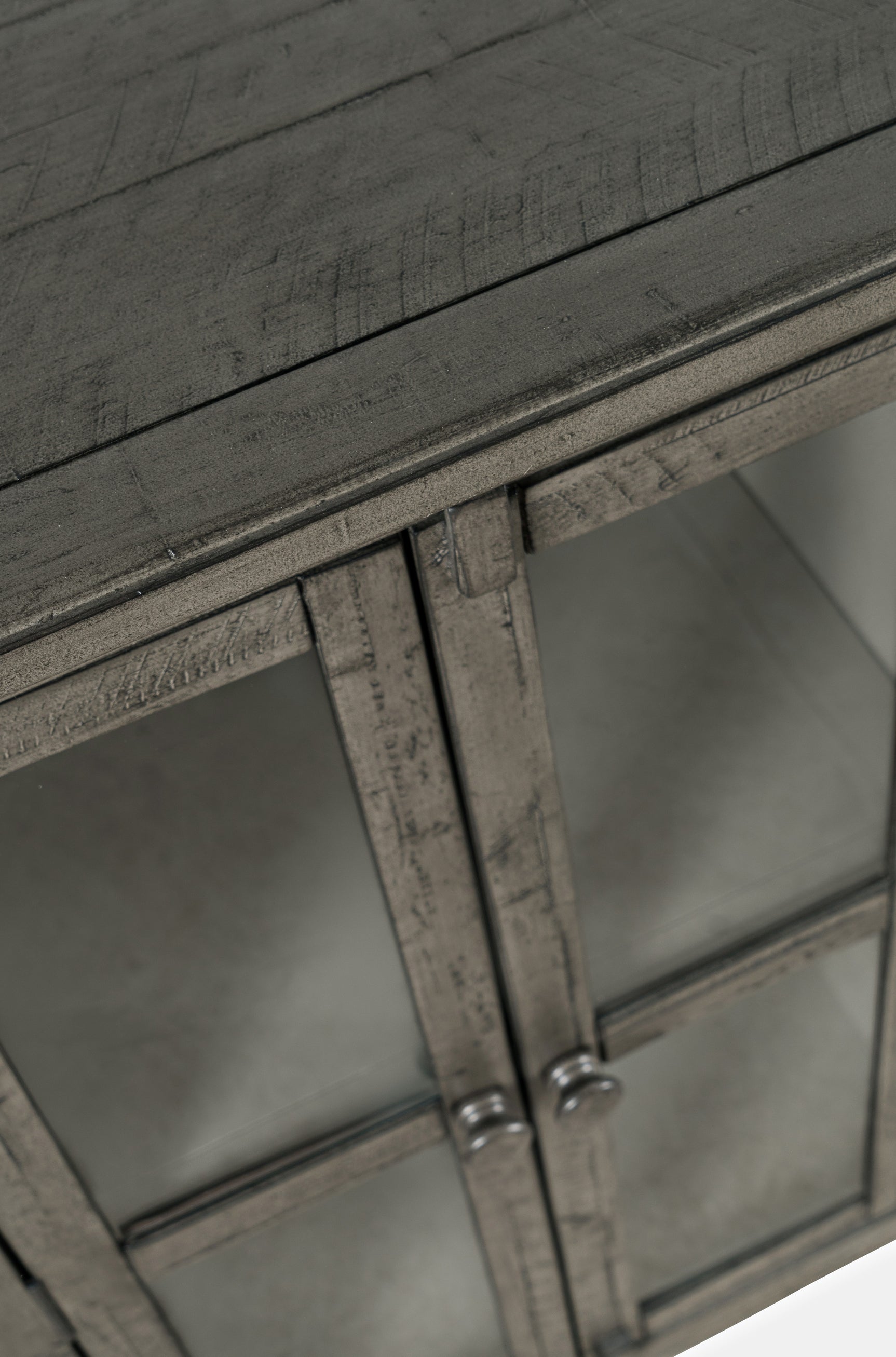 Rustic Shores Stone 6 Door High Cabinet - Ornate Home