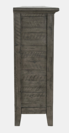 Rustic Shores Stone 6 Door High Cabinet - Ornate Home