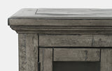 Rustic Shores Stone 6 Door Low Cabinet - Ornate Home