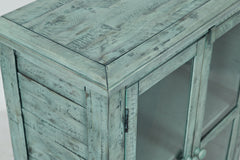 Rustic Shores Surfside 2 Door Accent Cabient - Ornate Home