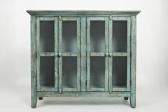 Rustic Shores Surfside 4 Door Accent Cabinet - Ornate Home