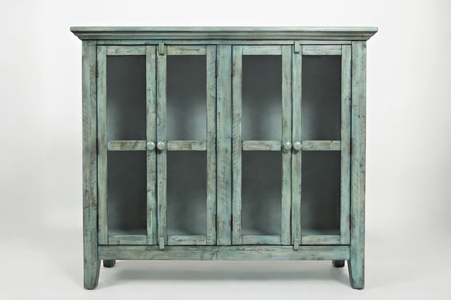 Rustic Shores Surfside 4 Door High Cabinet - Ornate Home
