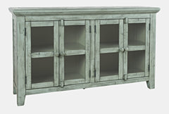 Rustic Shores Surfside 4 Door Low Cabinet - Ornate Home