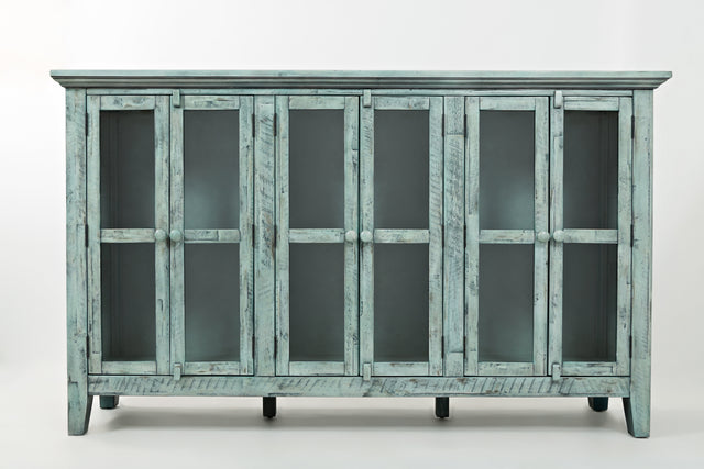 Rustic Shores Surfside 6 Door High Cabinet - Ornate Home