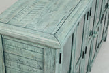 Rustic Shores Surfside 6 Door High Cabinet - Ornate Home