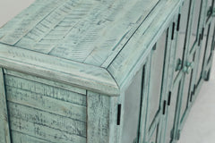 Rustic Shores Surfside 6 Door High Cabinet - Ornate Home