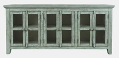 Rustic Shores Surfside 6 Door Low Cabinet - Ornate Home