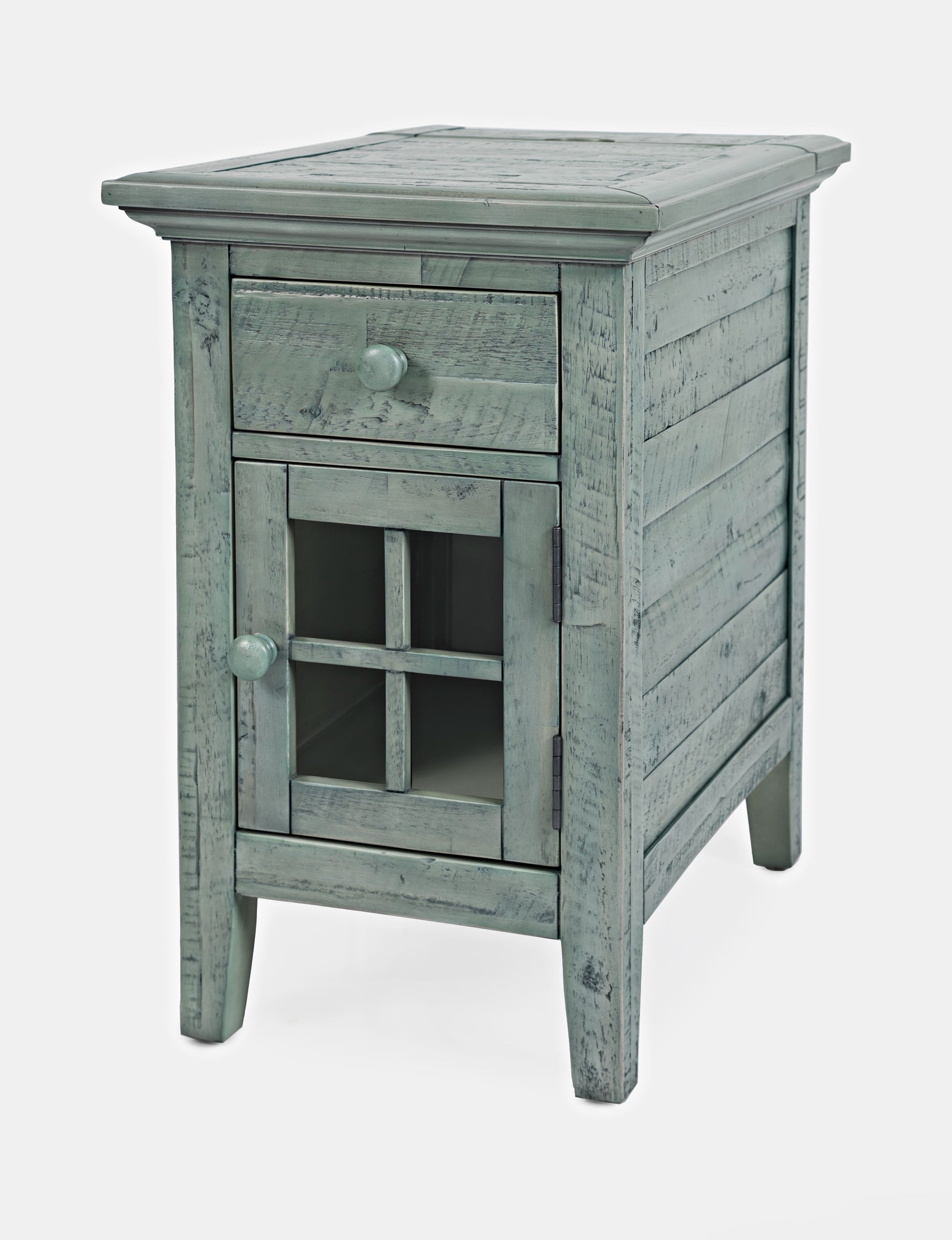 Rustic Shores Surfside Power Chairside Table - Ornate Home