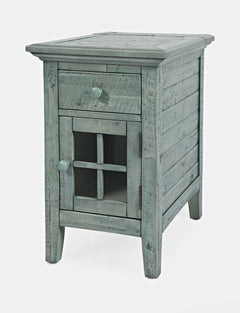 Rustic Shores Surfside Power Chairside Table - Ornate Home