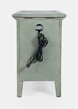 Rustic Shores Surfside Power Chairside Table - Ornate Home