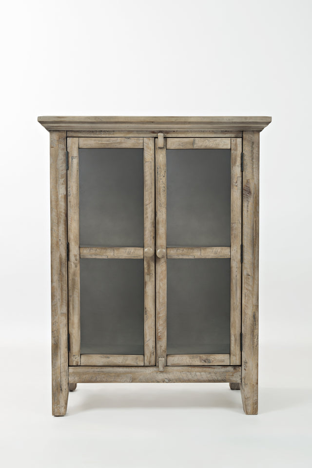 Rustic Shores Watch Hill Weathered Grey 2 Door High Cabinet - Ornate Home