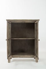 Rustic Shores Watch Hill Weathered Grey 2 Door High Cabinet - Ornate Home