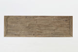Rustic Shores Watch Hill Weathered Grey 4 Door Accent Cabinet - Ornate Home