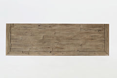 Rustic Shores Watch Hill Weathered Grey 4 Door Accent Cabinet - Ornate Home