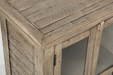Rustic Shores Watch Hill Weathered Grey 4 Door High Cabinet - Ornate Home