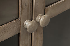 Rustic Shores Watch Hill Weathered Grey 6 Door High Cabinet - Ornate Home