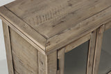 Rustic Shores Watch Hill Weathered Grey 6 Door High Cabinet - Ornate Home