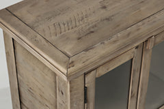 Rustic Shores Watch Hill Weathered Grey 6 Door High Cabinet - Ornate Home