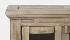 Rustic Shores Watch Hill Weathered Grey 6 Door Low Cabinet - Ornate Home