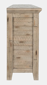 Rustic Shores Watch Hill Weathered Grey 6 Door Low Cabinet - Ornate Home