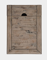 Rustic Shores Watch Hill Weathered Grey Power Chairside Table - Ornate Home