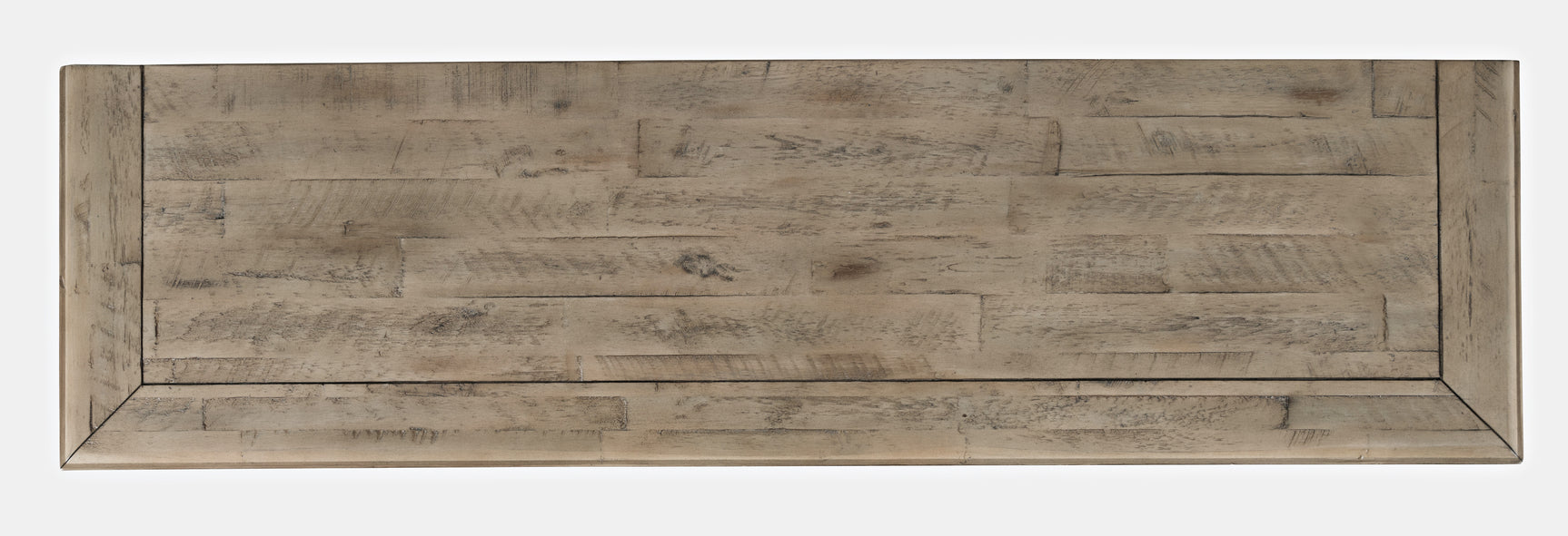 Rustic Shores Watch Hill Weathered Grey Rustic Shore 4 Door Low Accent Cabinet - Ornate Home