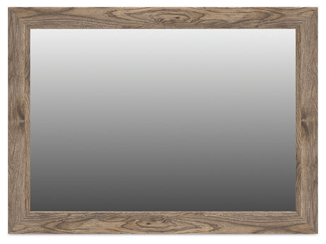 Rusticott Brown Bedroom Mirror - Ornate Home