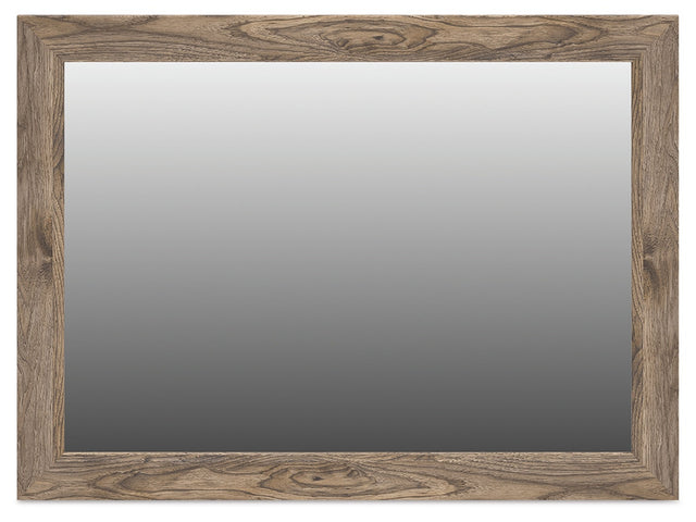 Rusticott Brown Bedroom Mirror - Ornate Home