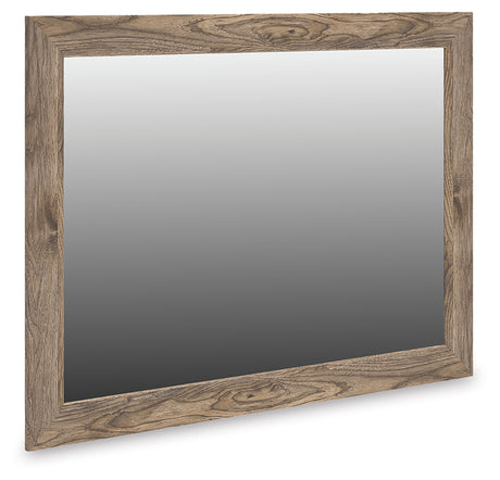 Rusticott Brown Bedroom Mirror - Ornate Home