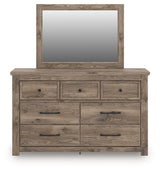 Rusticott Brown Dresser and Mirror (Online Special Price) - Ornate Home
