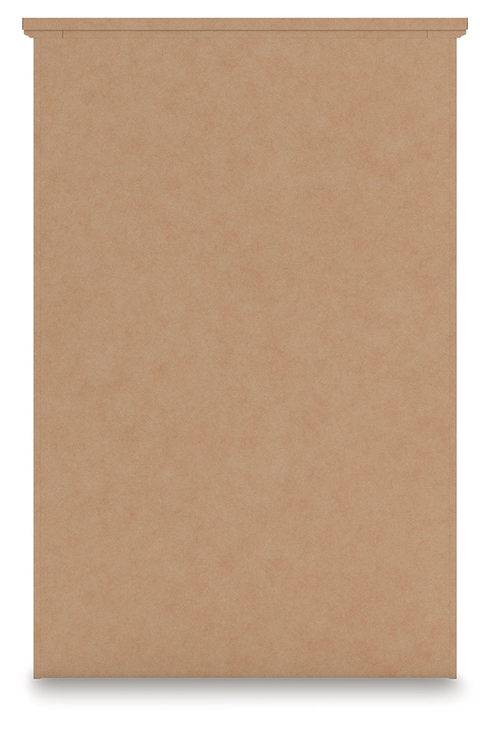 Rusticott Brown Five Drawer Chest - Ornate Home