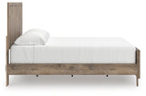 Rusticott Brown King Panel Bed, Dresser, Mirror and Nightstand (Online Special Price) - Ornate Home