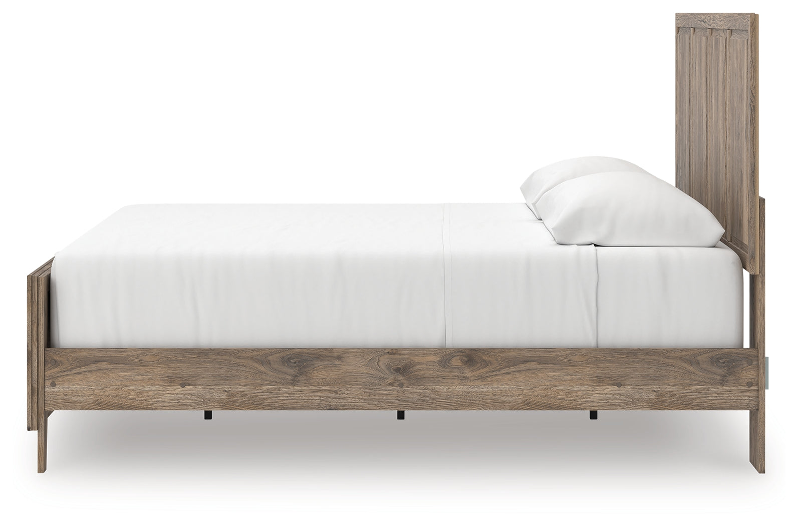 Rusticott Brown King Panel Bed, Dresser, Mirror and Nightstand (Online Special Price) - Ornate Home