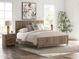 Rusticott Brown King Panel Bed, Dresser, Mirror and Nightstand (Online Special Price) - Ornate Home