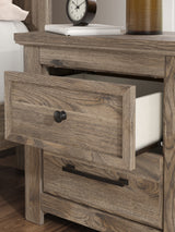 Rusticott Brown King Poster Bed, Dresser, Mirror and Nightstand (Online Special Price) - Ornate Home