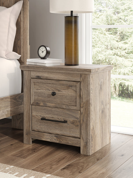 Rusticott Brown King Poster Bed, Dresser, Mirror and Nightstand - Ornate Home
