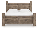 Rusticott Brown King Poster Bed, Dresser and Nightstand (Online Special Price) - Ornate Home