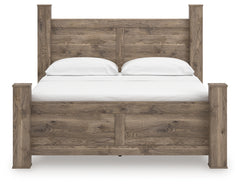 Rusticott Brown King Poster Bed - Ornate Home