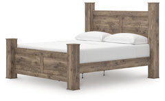 Rusticott Brown King Poster Bed - Ornate Home