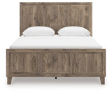 Rusticott Brown Queen Panel Bed, Dresser and Mirror - Ornate Home