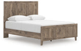 Rusticott Brown Queen Panel Bed, Dresser and Mirror - Ornate Home