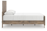 Rusticott Brown Queen Panel Bed, Dresser and Mirror - Ornate Home