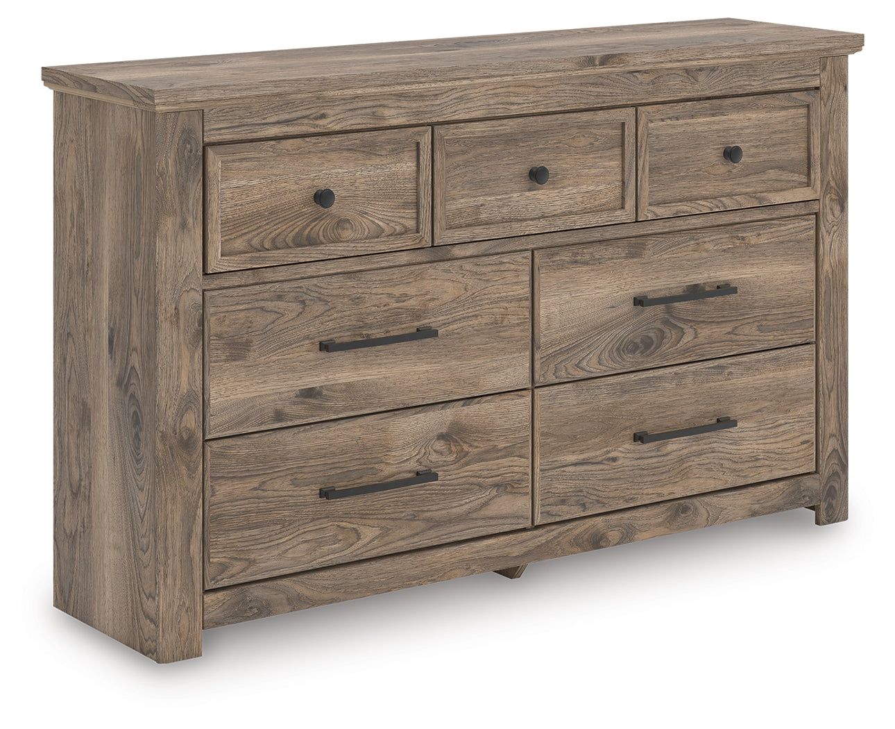 Rusticott Brown Queen Panel Bed, Dresser and Nightstand (Online Special Price) - Ornate Home