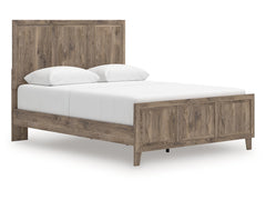 Rusticott Brown Queen Panel Bed - Ornate Home