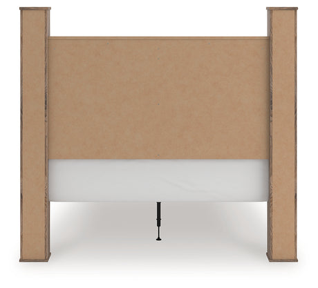 Rusticott Brown Queen Poster Bed - Ornate Home