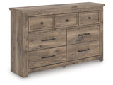 Rusticott Brown Seven Drawer Dresser (Online Special Price) - Ornate Home
