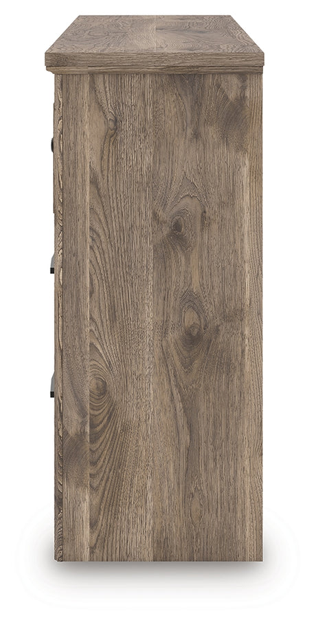 Rusticott Brown Seven Drawer Dresser - Ornate Home